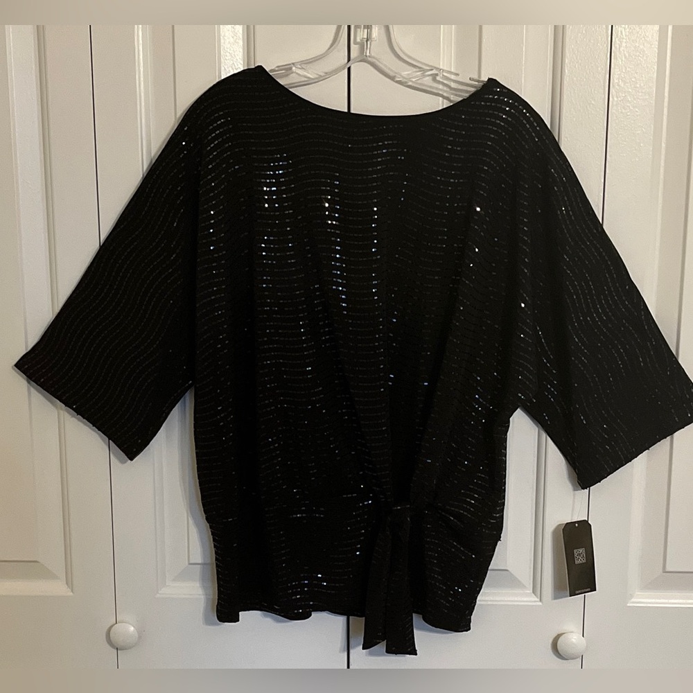 NWT Sparkly holiday top